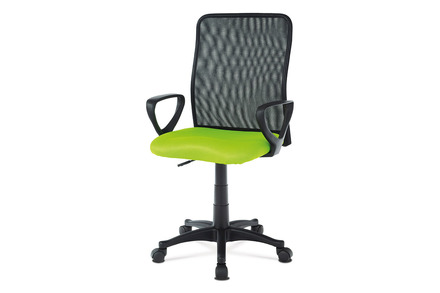 Kancelářská židle Autronic Kancelářská židle, látka MESH zelená / černá, plyn.píst (KA-B047 GRN)