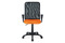 Kancelářská židle Autronic Kancelářská židle, látka MESH oranžová / černá, plyn.píst (KA-B047 ORA) (4)