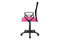 Kancelářská židle Autronic Kancelářská židle, látka MESH růžová / černá, plyn.píst (KA-B047 PINK) (1)