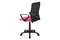 Kancelářská židle Autronic Kancelářská židle, látka MESH růžová / černá, plyn.píst (KA-B047 PINK) (2)