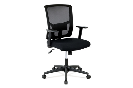 Kancelářská židle Autronic Kancelářská židle, látka černá, houpací mechnismus (KA-B1012 BK)