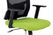 Kancelářská židle Autronic Kancelářská židle, látka zelená + černá, houpací mechnismus (KA-B1012 GRN) (4)