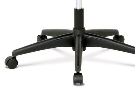 Kancelářská židle Autronic Kancelářská židle s podhlavníkem, látka mesh černá, houpací mechanismus (KA-B1013 BK) (9)