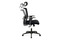 Kancelářská židle Autronic Kancelářská židle s podhlavníkem, látka mesh černá, houpací mechanismus (KA-B1013 BK) (8)