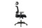 Kancelářská židle Autronic Kancelářská židle s podhlavníkem, látka mesh černá, houpací mechanismus (KA-B1013 BK) (1)