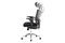 Kancelářská židle Autronic Kancelářská židle, černá látka / černá síťovina, hliníkový kříž, synchronní mechanismus (KA-B1083 BK) (9)