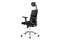 Kancelářská židle Autronic Kancelářská židle, černá látka / černá síťovina, hliníkový kříž, synchronní mechanismus (KA-B1083 BK) (1)