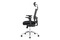 Kancelářská židle Autronic Kancelářská židle, černá látka / černá síťovina, hliníkový kříž, synchronní mechanismus (KA-B1083 BK) (8)