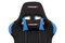 Kancelářská židle Autronic Kancelářská židle, modrá-černá látka, houpací mech, plastový kříž (KA-F02 BLUE) (20)