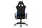 Kancelářská židle Autronic Kancelářská židle, modrá-černá látka, houpací mech, plastový kříž (KA-F02 BLUE) (9)