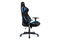 Kancelářská židle Autronic Kancelářská židle, modrá-černá látka, houpací mech, plastový kříž (KA-F02 BLUE) (11)