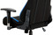 Kancelářská židle Autronic Kancelářská židle, modrá-černá látka, houpací mech, plastový kříž (KA-F02 BLUE) (15)