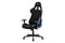 Kancelářská židle Autronic Kancelářská židle, modrá-černá látka, houpací mech, plastový kříž (KA-F02 BLUE) (1)