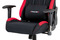 Kancelářská židle Autronic Kancelářská židle, houpací mech., černá + červená látka, plastový kříž (KA-F02 RED) (10)