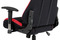 Kancelářská židle Autronic Kancelářská židle, houpací mech., černá + červená látka, plastový kříž (KA-F02 RED) (12)