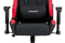 Kancelářská židle Autronic Kancelářská židle, houpací mech., černá + červená látka, plastový kříž (KA-F02 RED) (14)