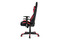 Kancelářská židle Autronic Kancelářská židle, houpací mech., černá + červená látka, plastový kříž (KA-F02 RED) (7)