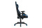 Kancelářská židle Autronic Kancelářská židle, modrá+černá ekokůže, houpací mech., plastový kříž (KA-F03 BLUE) (10)