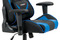 Kancelářská židle Autronic Kancelářská židle, modrá+černá ekokůže, houpací mech., plastový kříž (KA-F03 BLUE) (18)