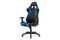 Kancelářská židle Autronic Kancelářská židle, modrá+černá ekokůže, houpací mech., plastový kříž (KA-F03 BLUE) (1)