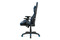 Kancelářská židle Autronic Kancelářská židle, modrá+černá ekokůže, houpací mech., plastový kříž (KA-F03 BLUE) (4)
