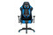 Kancelářská židle Autronic Kancelářská židle, modrá+černá ekokůže, houpací mech., plastový kříž (KA-F03 BLUE) (8)