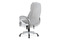 Kancelářská židle Autronic Kancelářská židle, šedá látka, kříž plast stříbrný, houpací mechanismus (KA-G196 SIL2) (2)