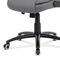 Kancelářská židle Autronic Kancelářská židle, šedá ekokůže, kříž kov černý, houpací mechanismus (KA-G301 GREY) (10)