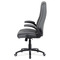 Kancelářská židle Autronic Kancelářská židle, šedá ekokůže, kříž kov černý, houpací mechanismus (KA-G301 GREY) (3)