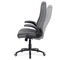 Kancelářská židle Autronic Kancelářská židle, šedá ekokůže, kříž kov černý, houpací mechanismus (KA-G301 GREY) (4)
