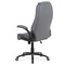 Kancelářská židle Autronic Kancelářská židle, šedá ekokůže, kříž kov černý, houpací mechanismus (KA-G301 GREY) (6)