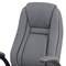 Kancelářská židle Autronic Kancelářská židle, šedá ekokůže, kříž kov černý, houpací mechanismus (KA-G301 GREY) (8)