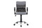 Kancelářská židle Autronic Kancelářská židle, šedá látka, černá MESH, houpací mech, kříž chrom (KA-V202 GREY) (5)