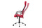 Kancelářská židle Autronic Kancelářská židle, bordó látka, černá MESH, houpací mech, kříž chrom (KA-V206 BOR) (23)