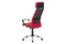 Kancelářská židle Autronic Kancelářská židle, bordó látka, černá MESH, houpací mech, kříž chrom (KA-V206 BOR) (9)