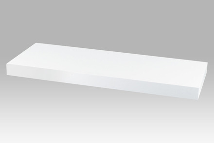 Nástěnná polička Autronic Nástěnná polička 60 cm, barva bílá. Baleno v ochranné fólii. (P-001 WT2)