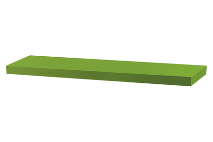 Nástěnná polička Autronic Nástěnná polička 80cm, barva zelená. Baleno v ochranné fólii. (P-005 GRN)