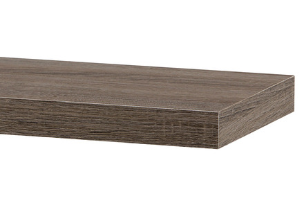 Nástěnná polička Autronic Nástěnná polička 80 cm, barva tmavý sonoma dub. Baleno v ochranné fólii. (P-005 SON2) (2)