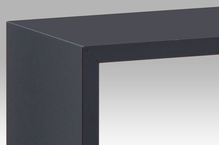 Nástěnná polička Autronic Nástěnná polička, sada 3 ks, barva šedá - matná (P-008 GREY2) (2)