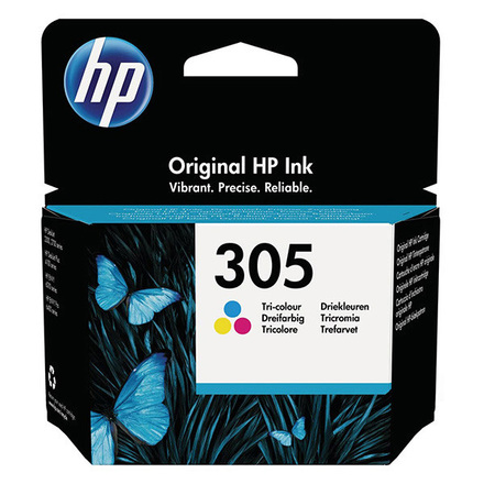 Inkoustová náplň HP 305, 100 stran, CMY