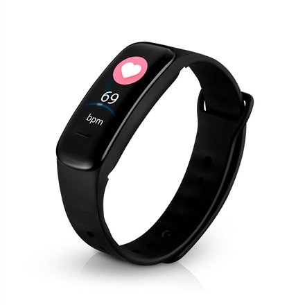 Fitness náramek Niceboy X-fit Plus - černý (2)