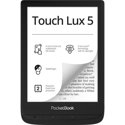 Čtečka e-knih Pocket Book Touch Lux 5 - černá