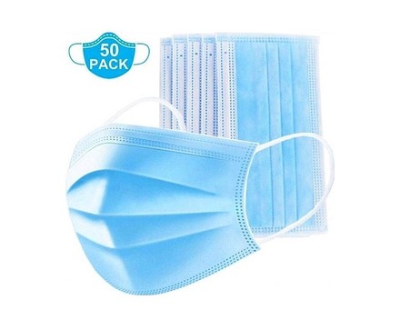 Ochranná rouška BN Medical Rouška jednorázová 3vrstvá sada 50 ks