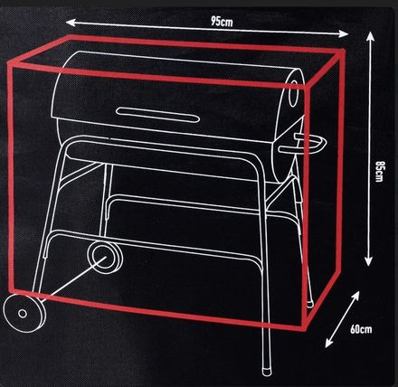 Ochranný obal na gril ProGarden KO-FC4630240 L 95 x 60 x 85 cm (1)