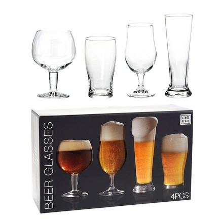 Sklenice na pivo Excellent KO-CC7000700 sada 4 ks