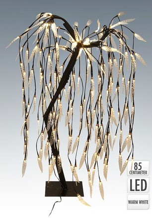 Dekorativní světelný strom Homestyling KO-AXF201830 vrba 228LED teplá bílá (1)