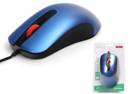 Počítačová myš Omega OM0520BL modrá