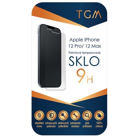 Tvrzené sklo TGM na Apple iPhone 12 Pro/12 Max TGMAPIP1261