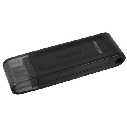 USB Flash disk Kingston DataTraveler 70 128GB, USB-C - černý