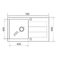 Granitový kuchyňský dřez Pyramis SENAR/SPARTA 78 x 48 PLUS CARBON (70.053.001) (1)